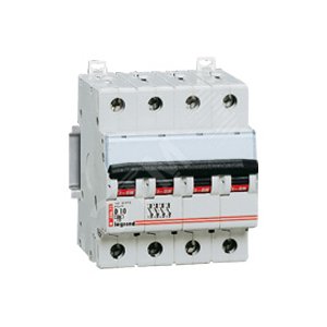 Выключатель автоматический четырехполюсный 3A D DX 15kA (006667) - Legrand