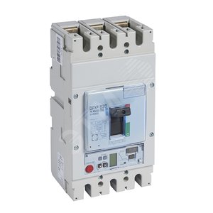 Автоматический выключатель DPX3 630 - эл. расц. Sg - с изм. блоком. - 70 кА - 400 В~ - 3П - 630 А | 422200 | Legrand - Legrand