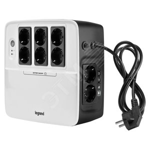 Источник бесперебойного питания ИБП 600ВА Keor Multiplug (310038) - Legrand