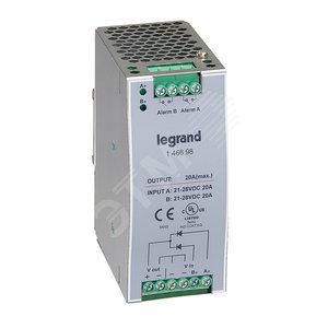 Модуль резер. имп. 2 истопника питания 24В - Legrand