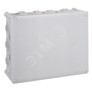 Plexo Коробка переходная IP55 360х270х74 24 мембраны (092092) - Legrand