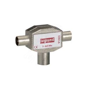 Разделитель телевизионный TV(1 входное гнездо - 2 выходных штыря)