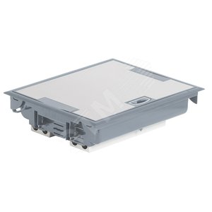 Коробка напольная 24м горизонтальная серая 75-105мм (89615) - Legrand