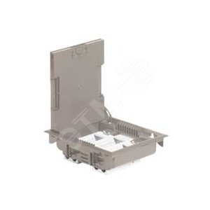 Коробка напольная беж.12м гор.75-105мм | 089607 | Legrand - Legrand