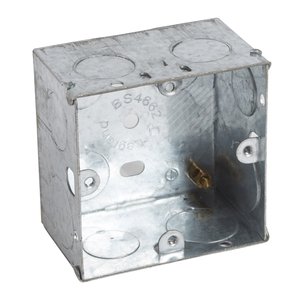 Коробка металлическая 1 поста глубина 48мм (089117) - Legrand
