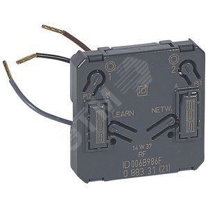 MyHome Play Zigbee. Контактный интерфейс 2к (радио) для управления освещением. | 088331 | Legrand