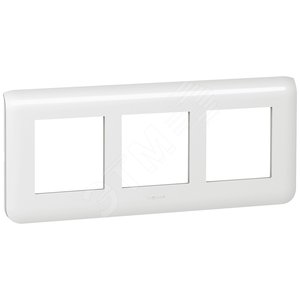 Mosaic New Рамка 3X2 модуля горизонтальная белая (078866) - Legrand