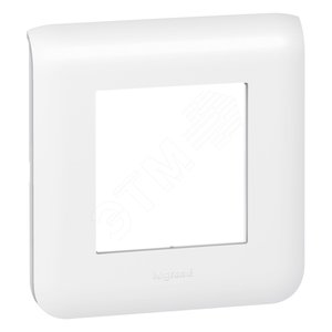 Mosaic Рамка на 2 модуля 1 пост белая (078802)