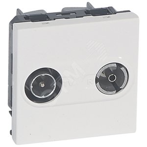 Mosaic Розетка телевизионная TV/R оконечная 10Дб (078788) - Legrand