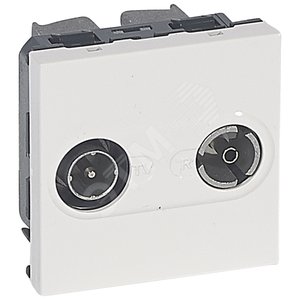 Mosaic Розетка телевизионная TV/R проходная 14Дб - Legrand