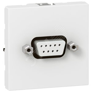 Mosaic Розетка SUB D9 под винт (078765) - Legrand