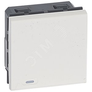 Mosaic SCS Выключатель 1 цепь 2 модуля (078471) - Legrand