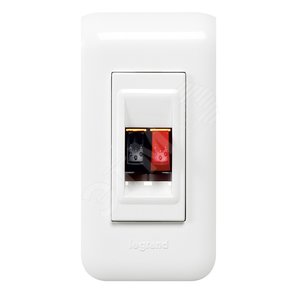 Розетка колонки 1 модуль - Legrand Euro