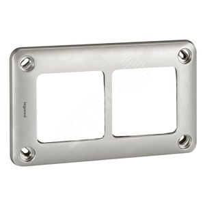 Рамка 2 поста 110х181 (077852)