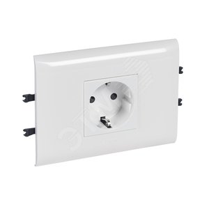 Розетка силовая Р.Dlp красная 65 немецкий стандарт 2к+З (077461) - Legrand