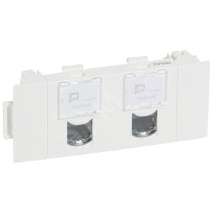 Mosaic RJ45 FTP Cat. 5e 2 модуля CD | 076542 | Legrand - Legrand