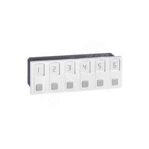 Mosaic Блок вызова 6 каналов внешнее питание - Legrand