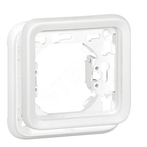 Plexo Artic Рамка 1 пост белая (070792) - Legrand