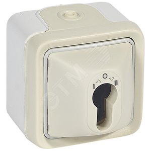 Выключатель с ключом белый, 10A, 250В - Legrand