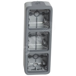 Plexo Коробка переходная 3п вертикальная (069679) - Legrand