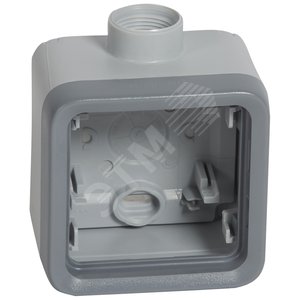 Plexo Коробка переходная cерая 1п (069652) - Legrand
