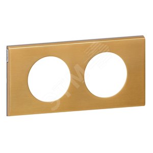 Рамка, двухпостовая, золото (069132)