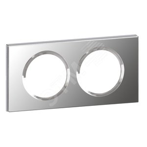 Рамка, двухпостовая, зеркало (069122)