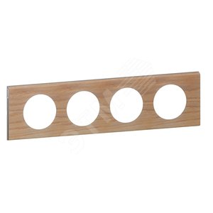 Рамка, четырехпостовая, беленый дуб (069054)