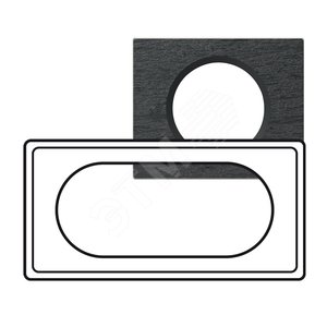 Рамка 4/5м Ардезия CLN - Legrand
