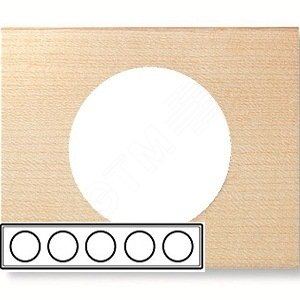 Рамка, пятипостовая, клен (069220)