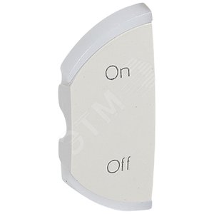 Celiane MyHome SCS Белый Лицевая панель левая ON/OFF | 068280 | Legrand - Legrand