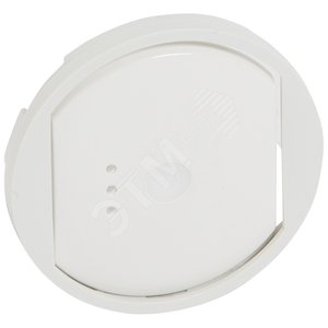 Celiane Лицевая панель выключателя PLC/ИК с индикатором белая (068073)