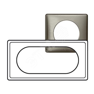 Рамка, 4/5 модулей, вольфрам - Legrand