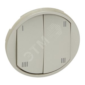 MyHome Play Zigbee. Клавиша управляющего 4-сценарного выключателя.Титан