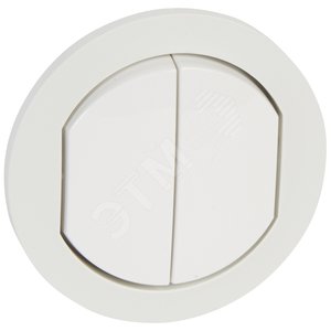 Celiane Клавиша выключателя двойная IP44 (067802) - Legrand