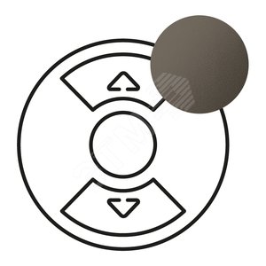 Celiane Лицевая панель для 067601/02/04 графит (067955)