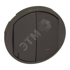 MyHome Play Zigbee. Клавиша радиоактиватора-светорегулятора.Графит | 067897 | Legrand - Legrand