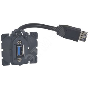 Celiane Механизм розетки USB подготовлен к подключению (067372) - Legrand