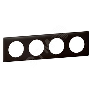 Рамка, четырехпостовая, черная перкаль (066744)