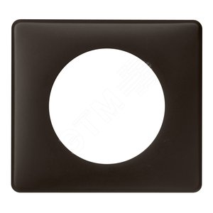 Рамка, однопостовая, черная перкаль (066741)