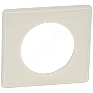 Рамка, однопостовая, слоновая кость (066621)