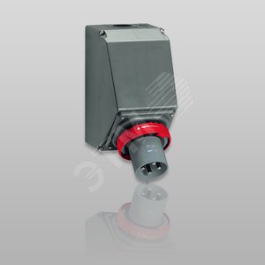 Накладная наклонная вилка в коробке Hypra - IP 66/67-55 - 3К+3 - 125 А - пластик | 059544 | Legrand - Legrand