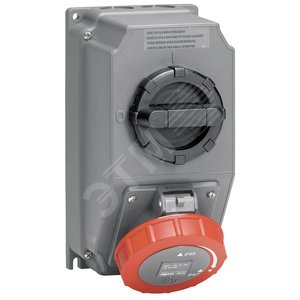 Розетка переносная IP67 3К+H+З 400v 32А Hypra (059265) - Legrand