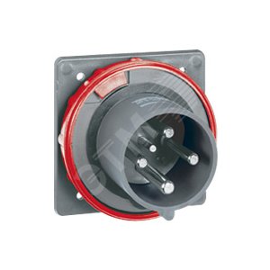 Встраиваемая вилка Hypra - IP 66/67-55 - 3К+3 - 125 А - пластик | 059542 | Legrand - Legrand
