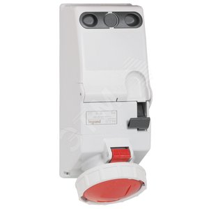 Розетка 3P+T 63A 400В IP66 (57294)