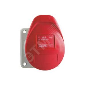 Встраиваемая прямая розетка с уменьшенным фланцем - P17 Tempra Pro - IP 44 - 380/415 В~ - 16 A - 3К+Н+З | 057359 | Legrand - Legrand