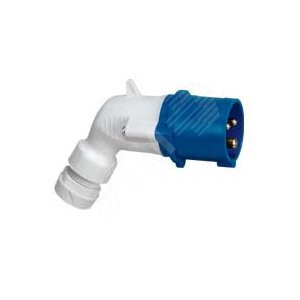 Вилка кабельная переносная угловая 32А 2К+З 230В IP44 (056473) - Legrand