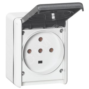 Розетка силовая 32А 3K+N+3 IP55 (055877) - Legrand