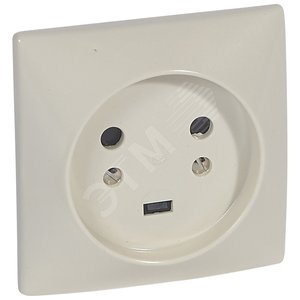 Розетка силовая  2К+З 20А (055432)