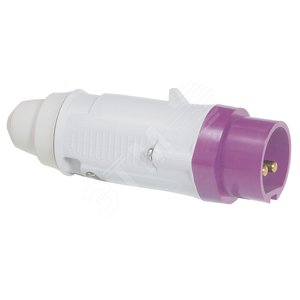 Вилка кабельная переносная 16А 2К 24В IP44 (055221)